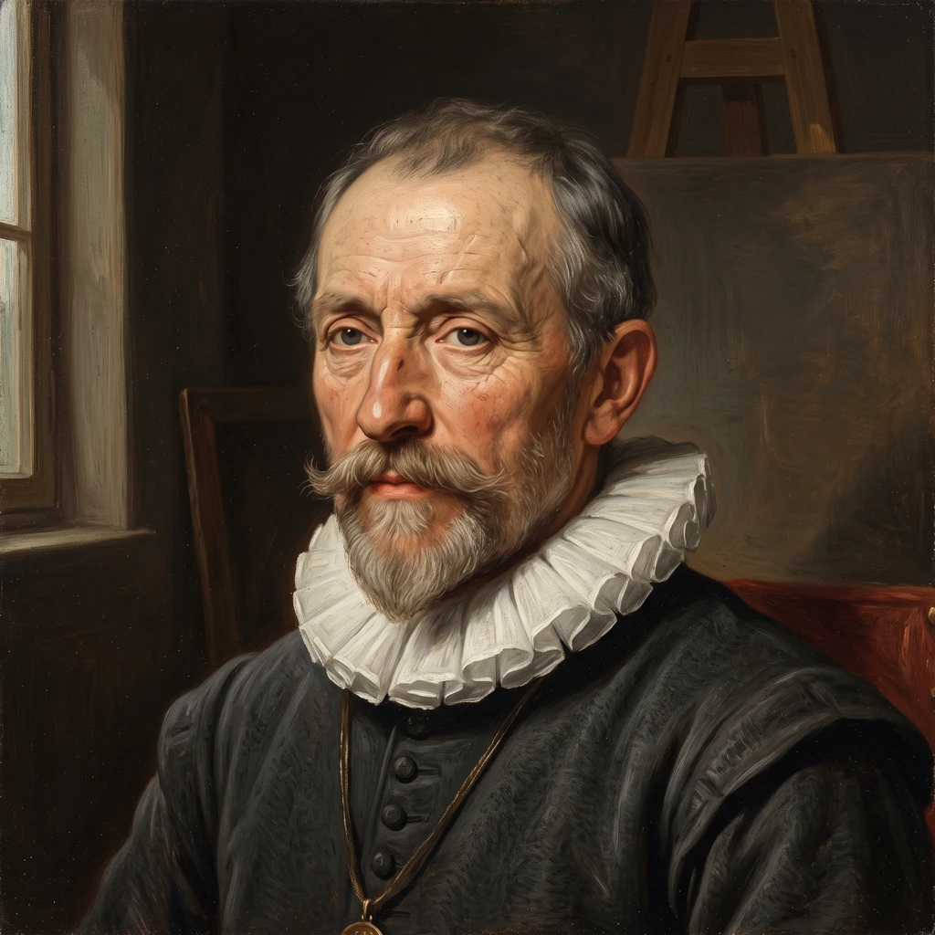 Portrait of Kerstiaen de Keuninck
