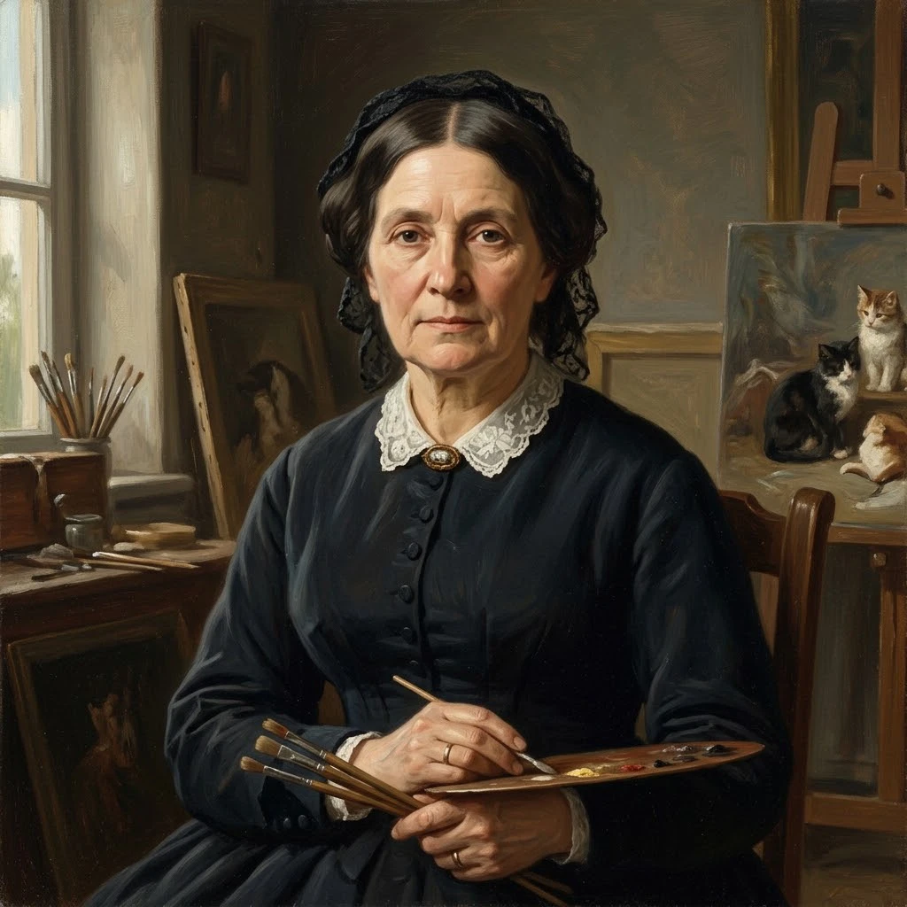 Portrait of Henriëtte Knip