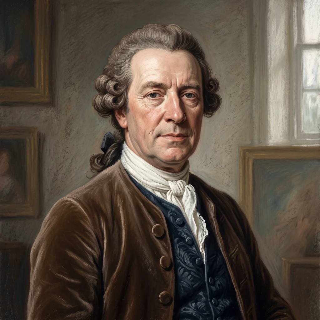 Portrait of George Knapton