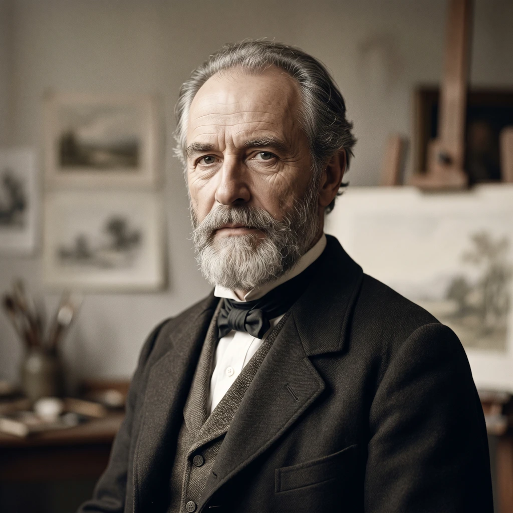 Portrait of Franz Knebel