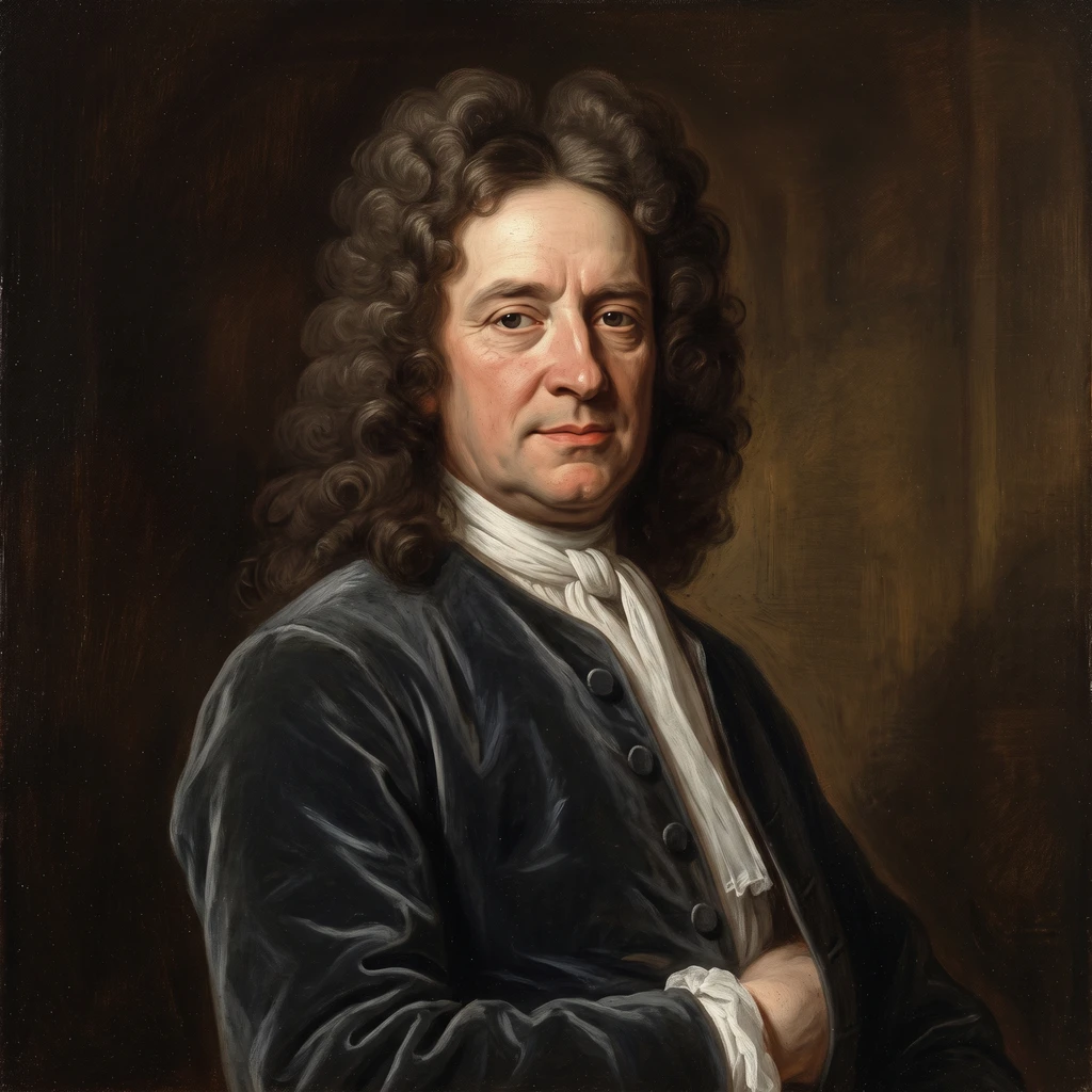 Portrait of Sir Godfrey Kneller