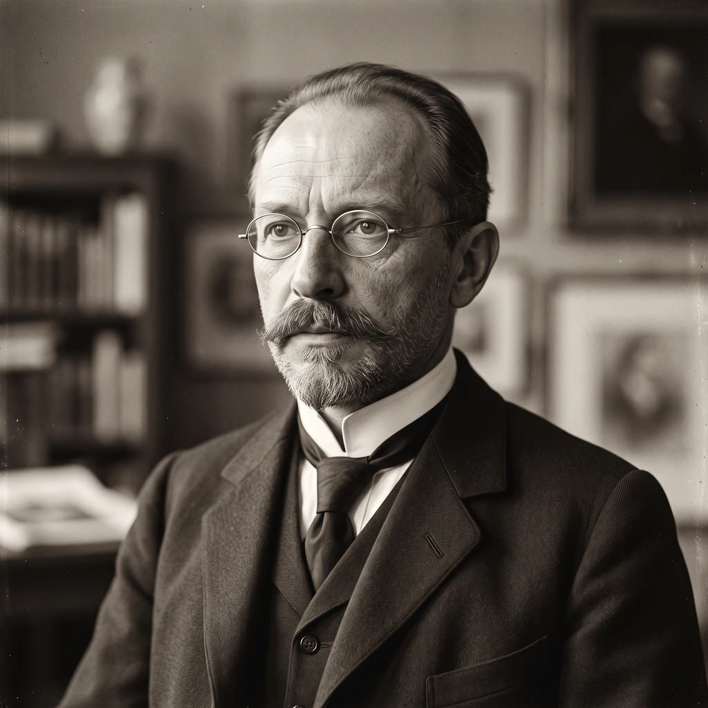 Portrait of Max Klinger