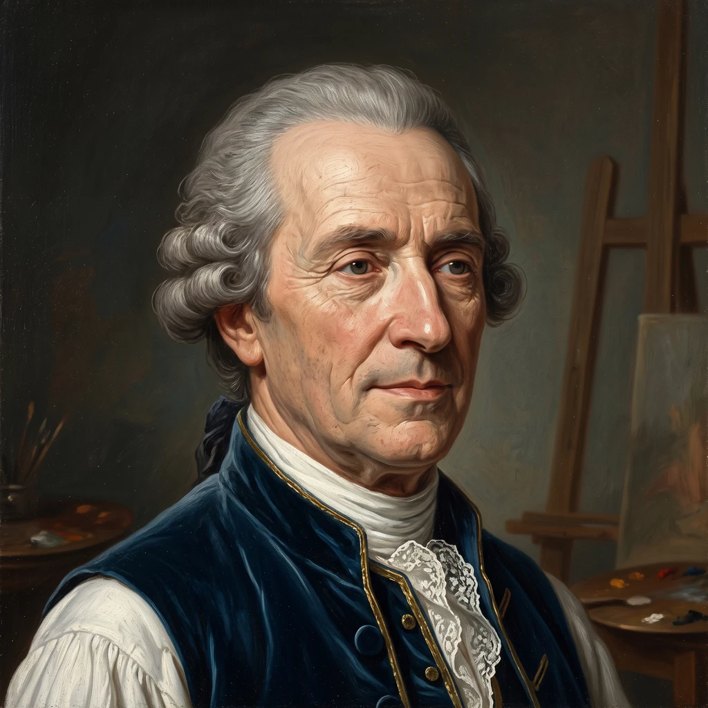 Portrait of Louis-Jean-François Lagrenée