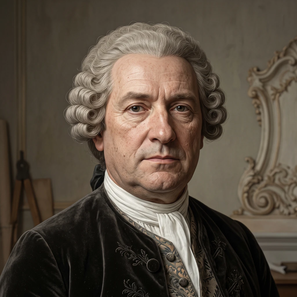 Portrait of Jacques de Lajoue