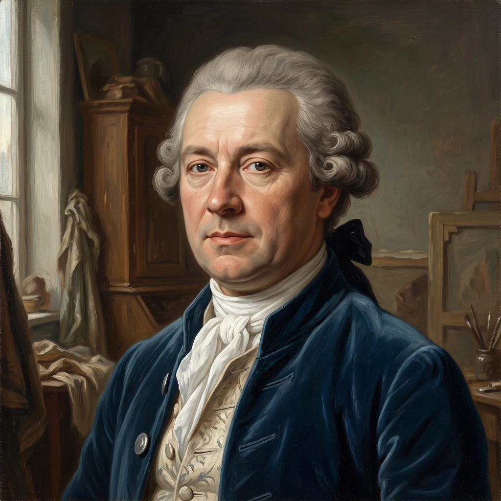 Portrait of Niclas the Younger Lafrensen
