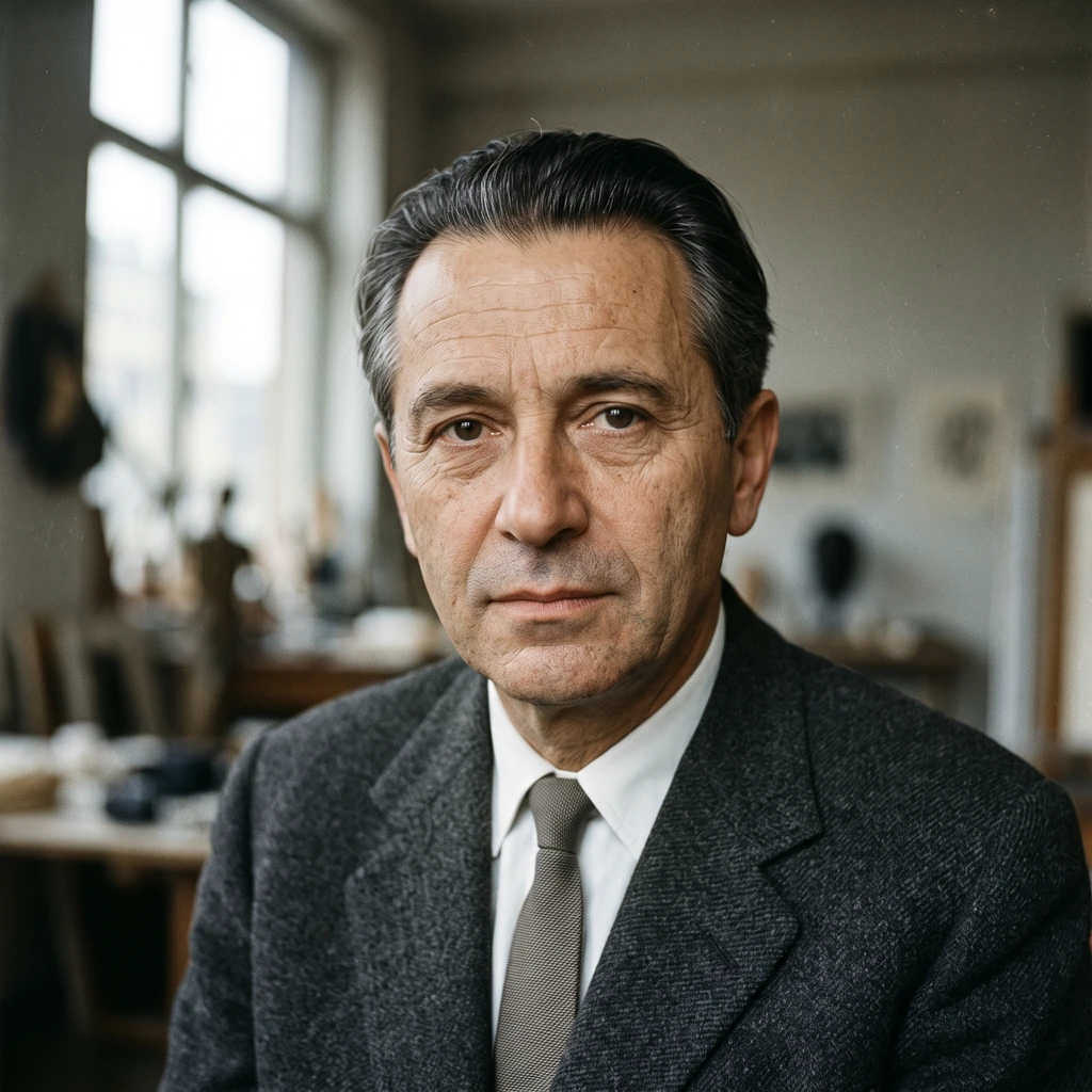 Portrait of Gyorgy Kepes