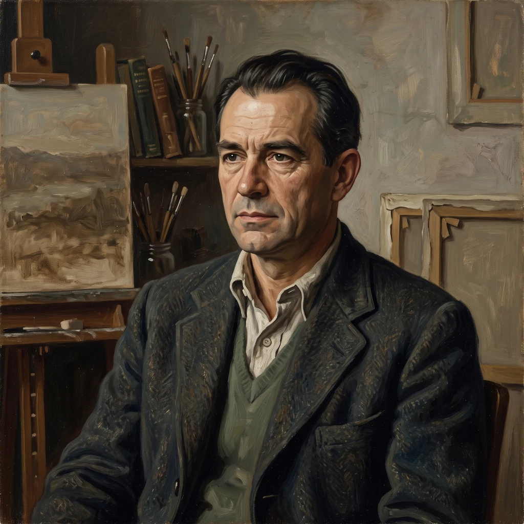 Portrait of Walter Stuempfig