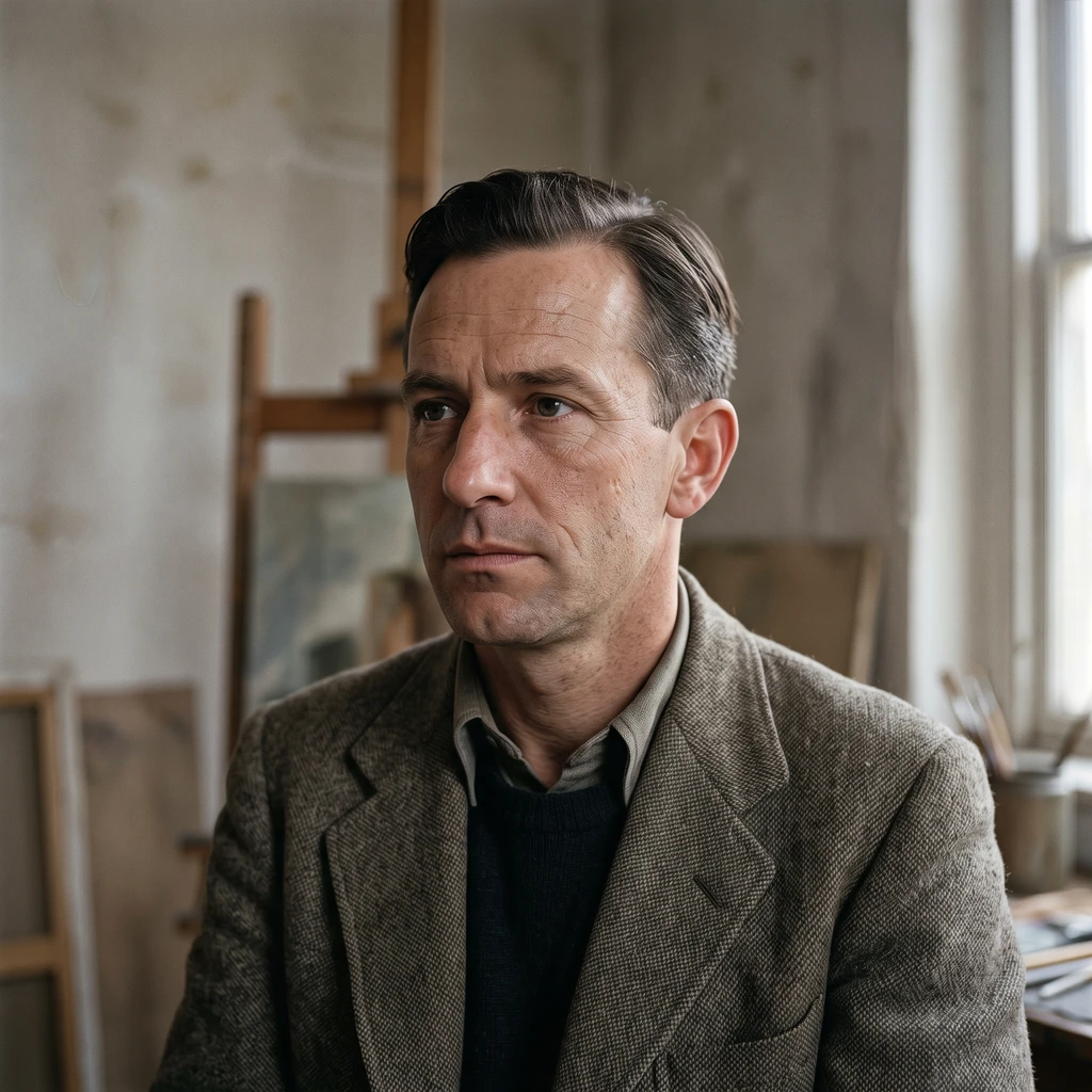 Portrait of Raymond White Skolfield