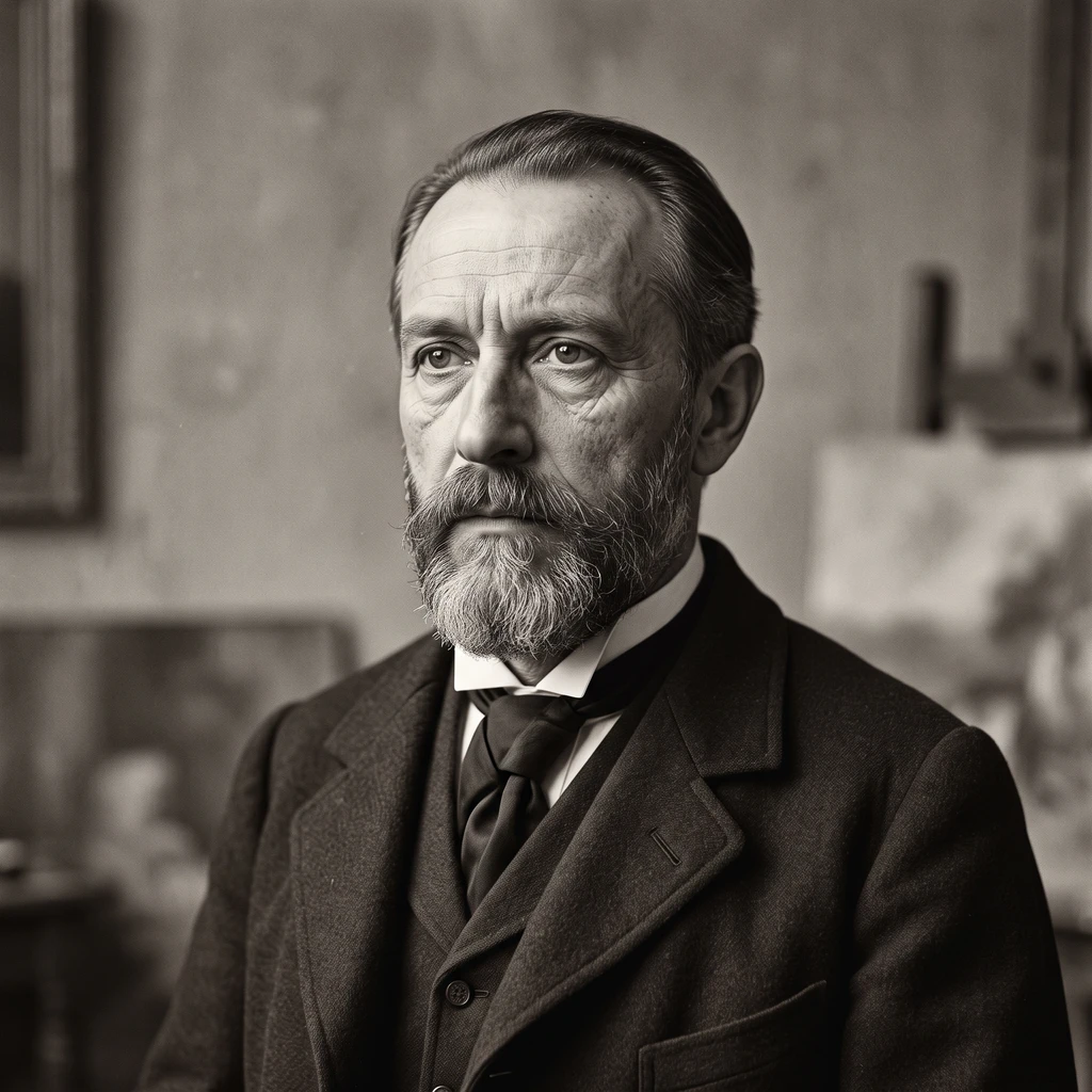 Portrait of Edouard Béliard