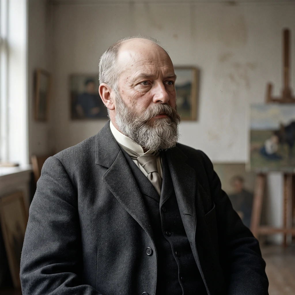 Portrait of Christian Krohg