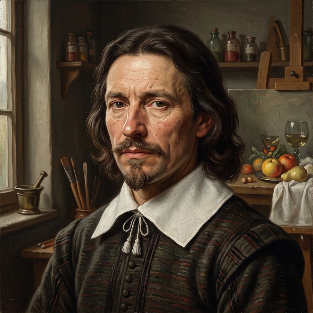 Portrait of Adriaen Jansz. Kraen