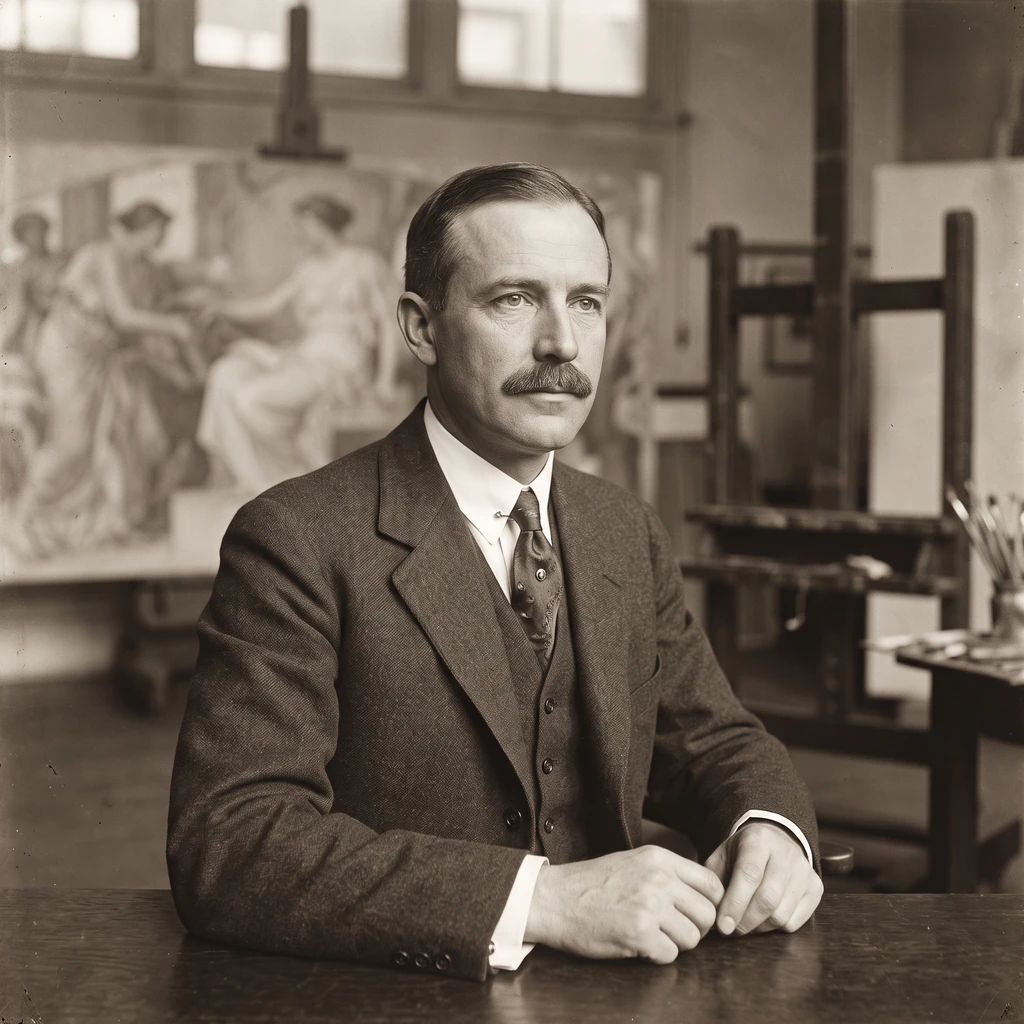 Portrait of William Clarke Rice