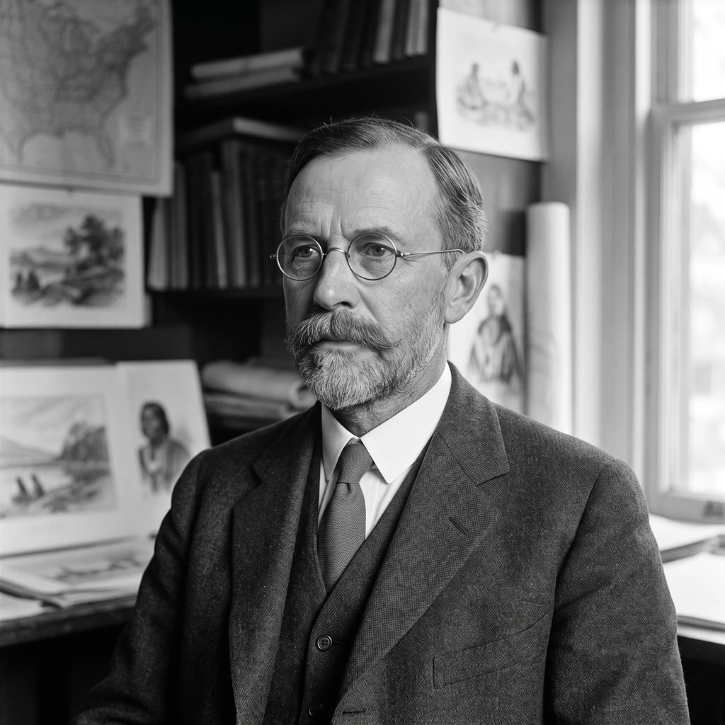 Portrait of De Lancey Gill