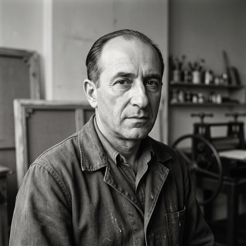 Portrait of Harry Gottlieb