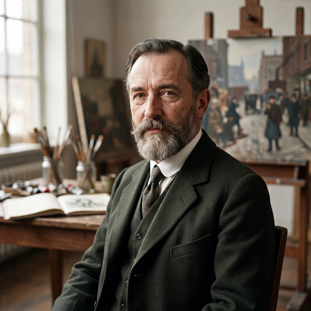 Portrait of Albert Gold