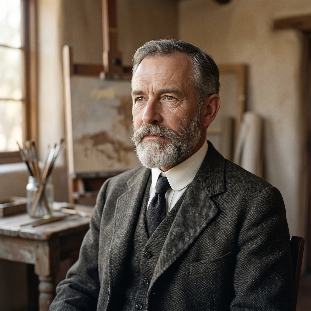 Portrait of Elmer Wachtel