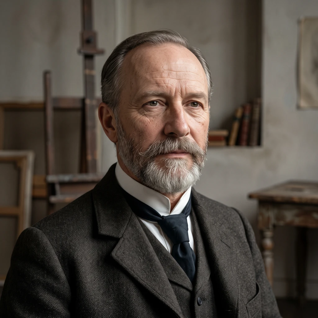 Portrait of Eugene Laurent Vail