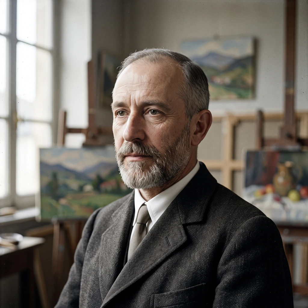 Portrait of A. Arrunategin