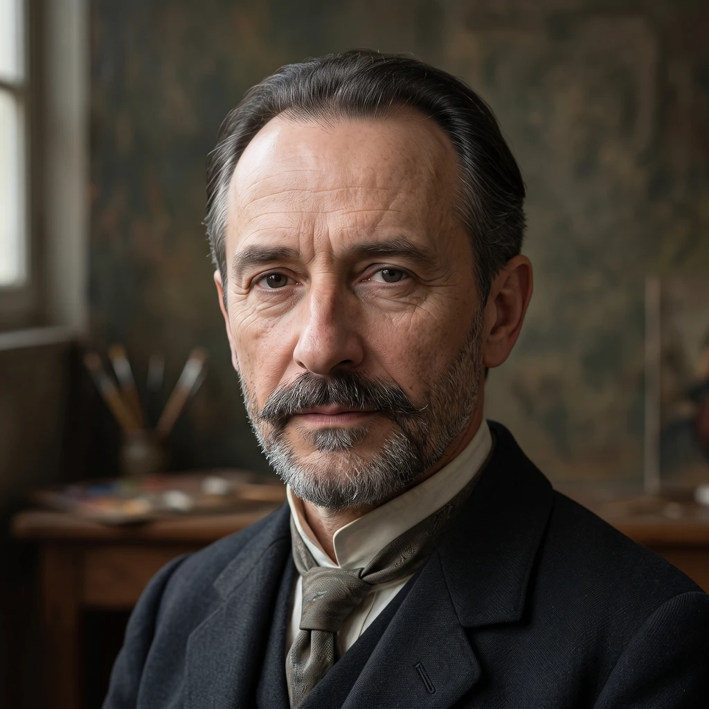 Portrait of Jean-Francis Auburtin