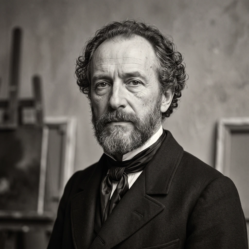 Portrait of Claudius Jacquand