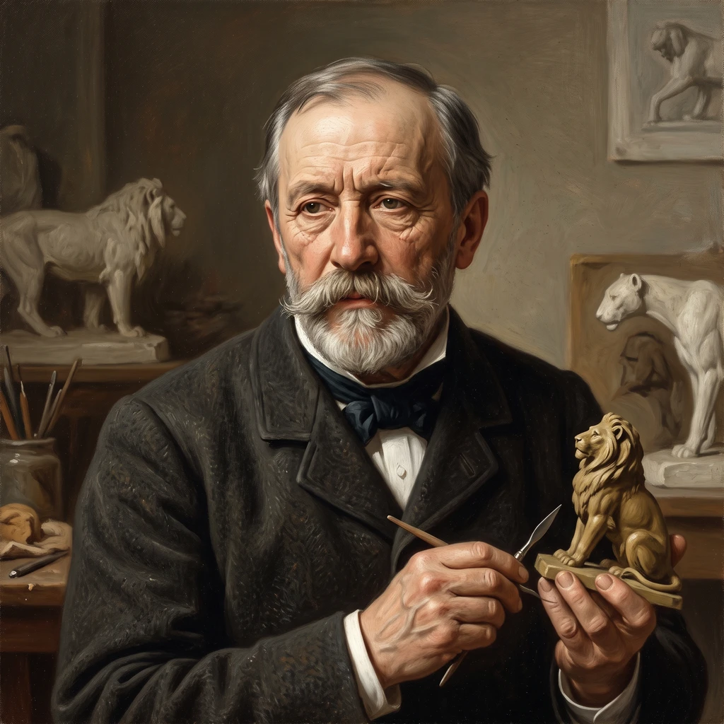 Portrait of Antoine-Louis Barye