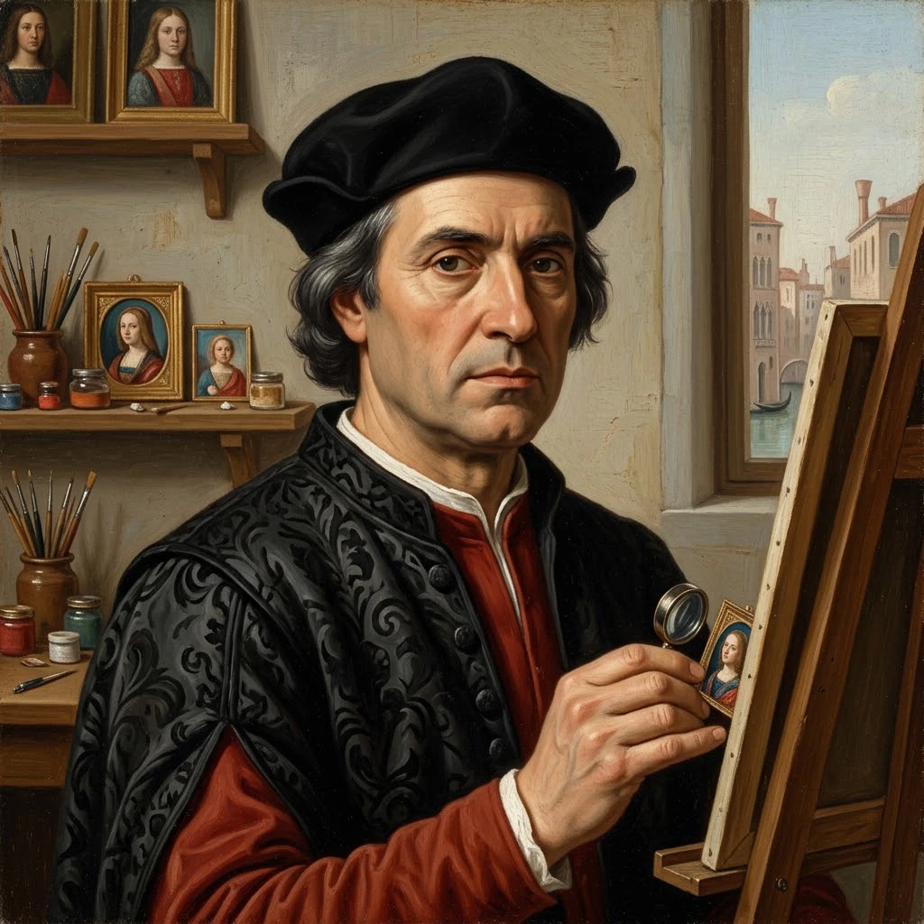 Portrait of Jacometto Veneziano