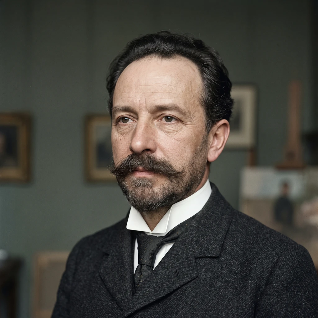 Portrait of Isaac Lazarus Israels