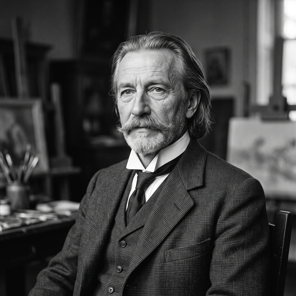 Portrait of Béla Iványi Grünwald