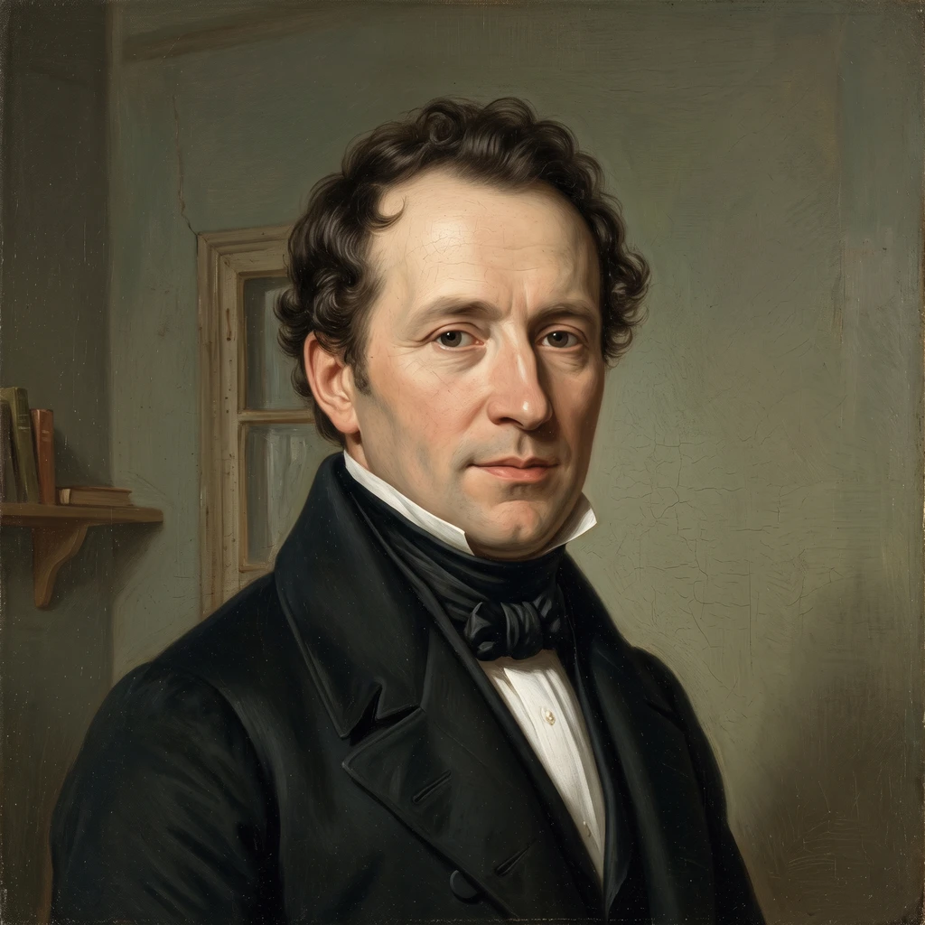 Portrait of Georg Friedrich Kersting