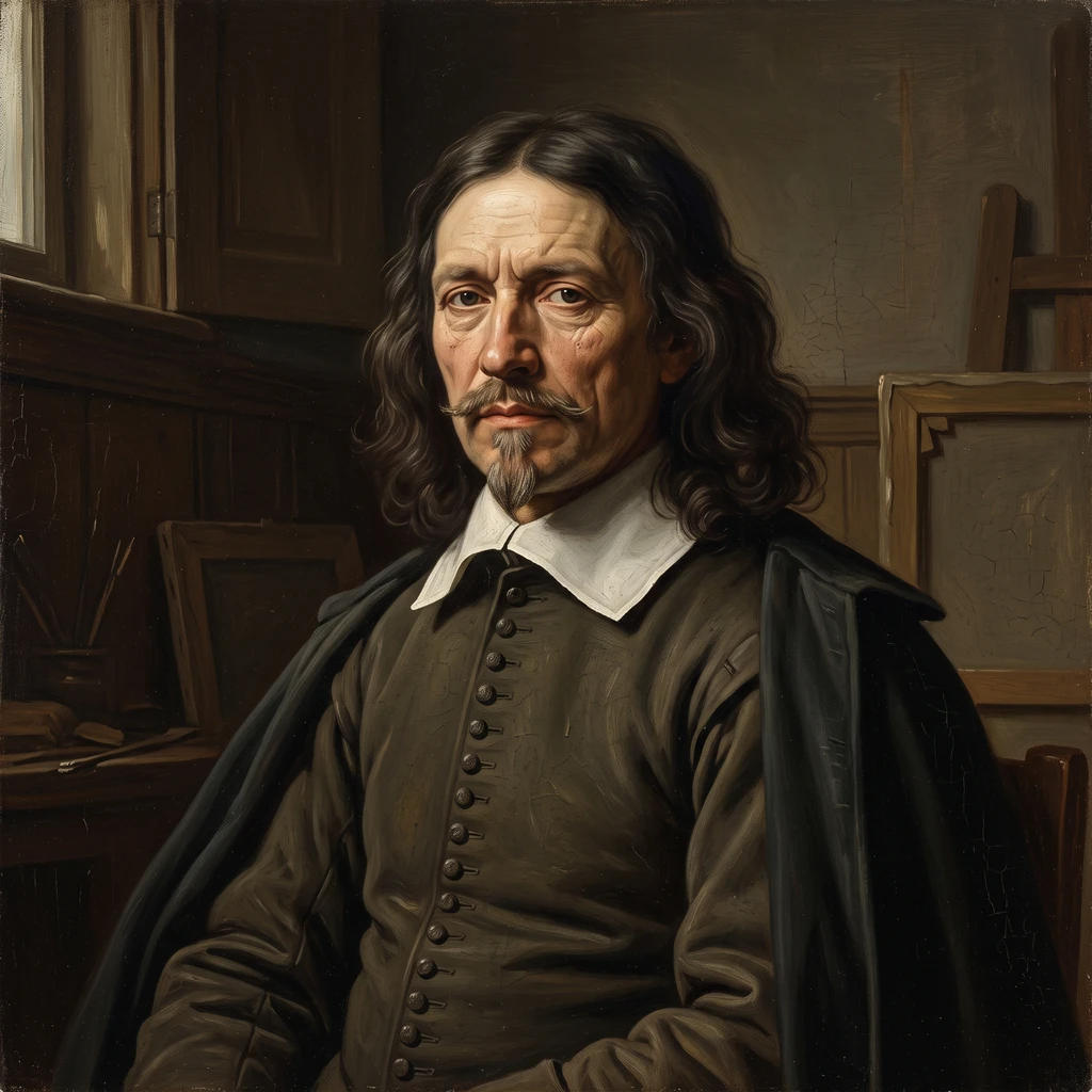 Portrait of Godaert Kamper