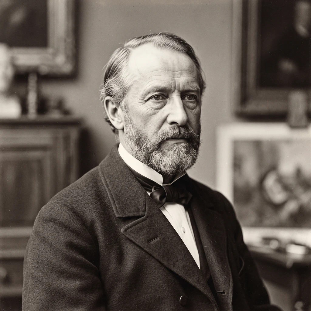 Portrait of Wilhelm von Kaulbach