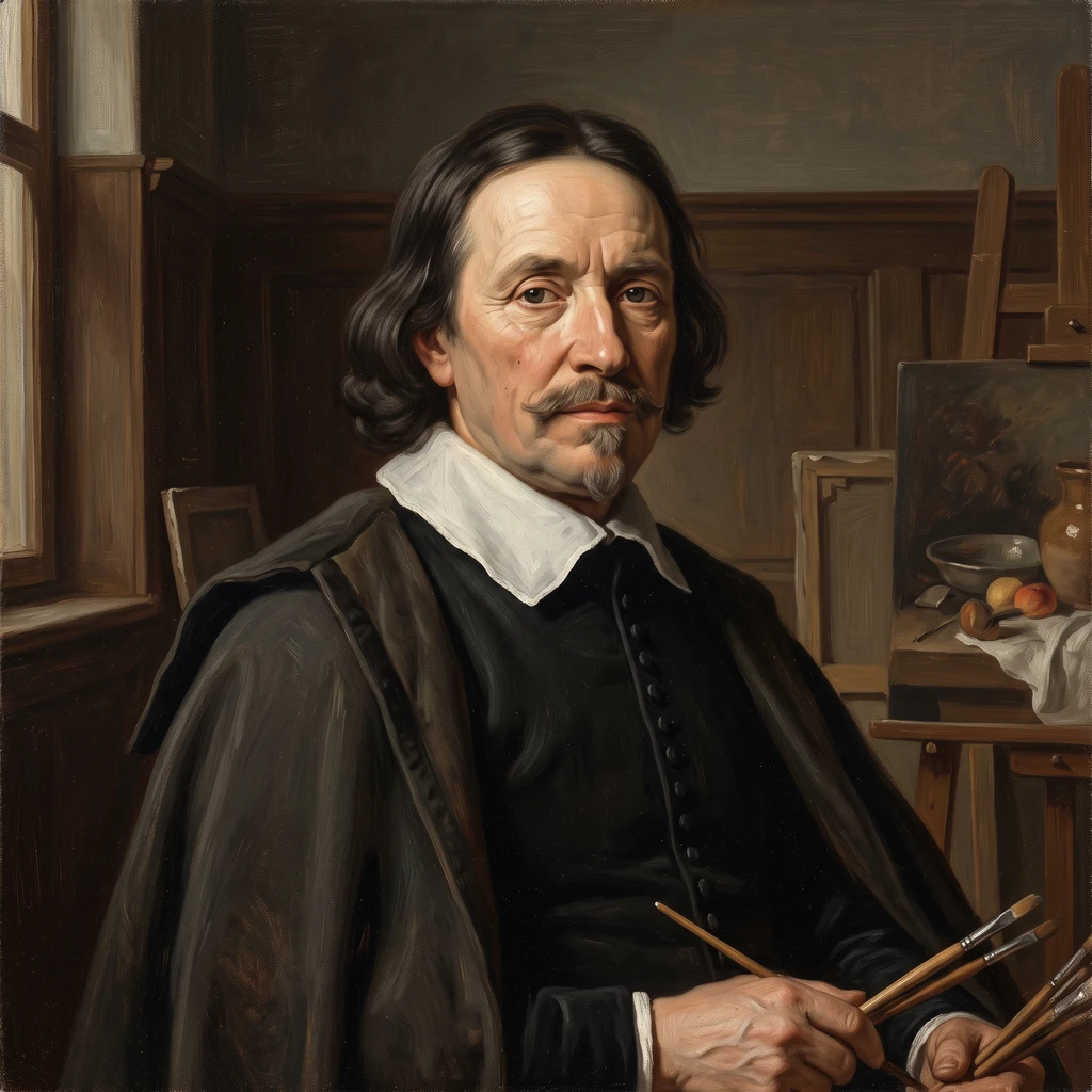 Portrait of Albrecht Kauw