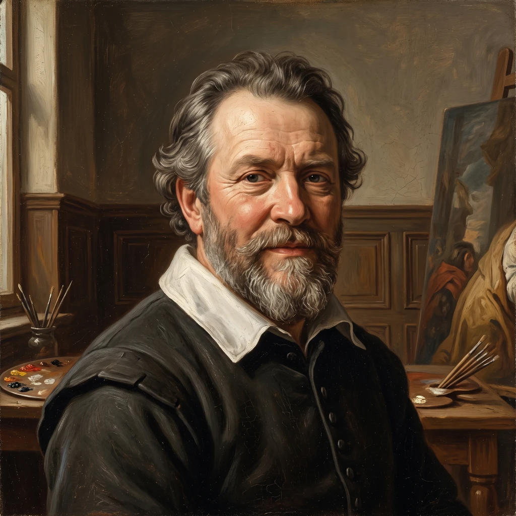 Portrait of Jacob Jordaens