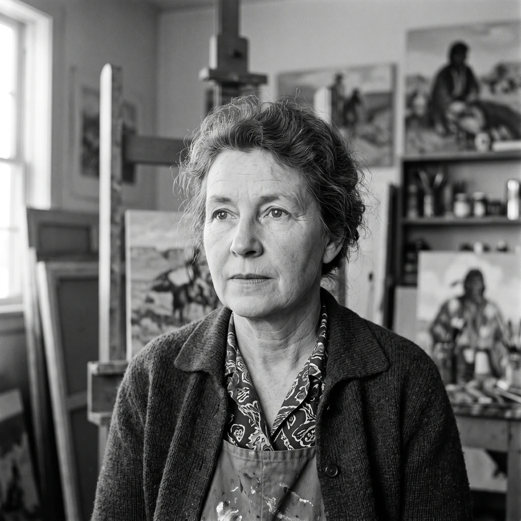 Portrait of Elizabeth Davey Lochrie
