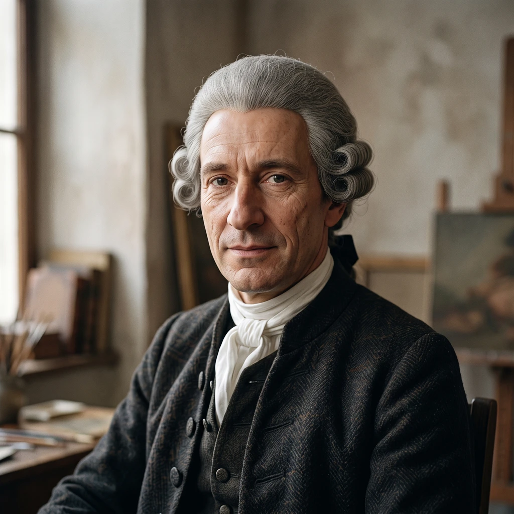 Portrait of Franz Christoph Janneck