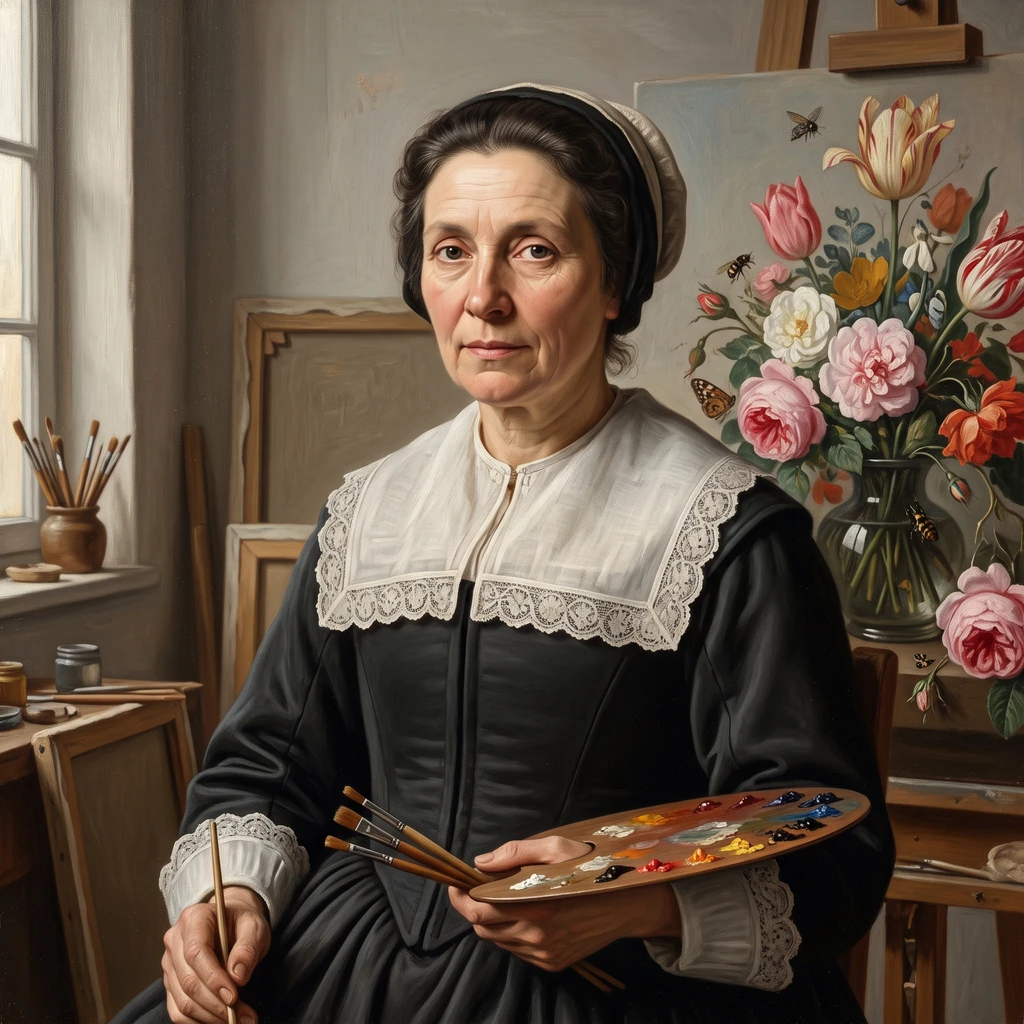 Portrait of Catharina II Ykens