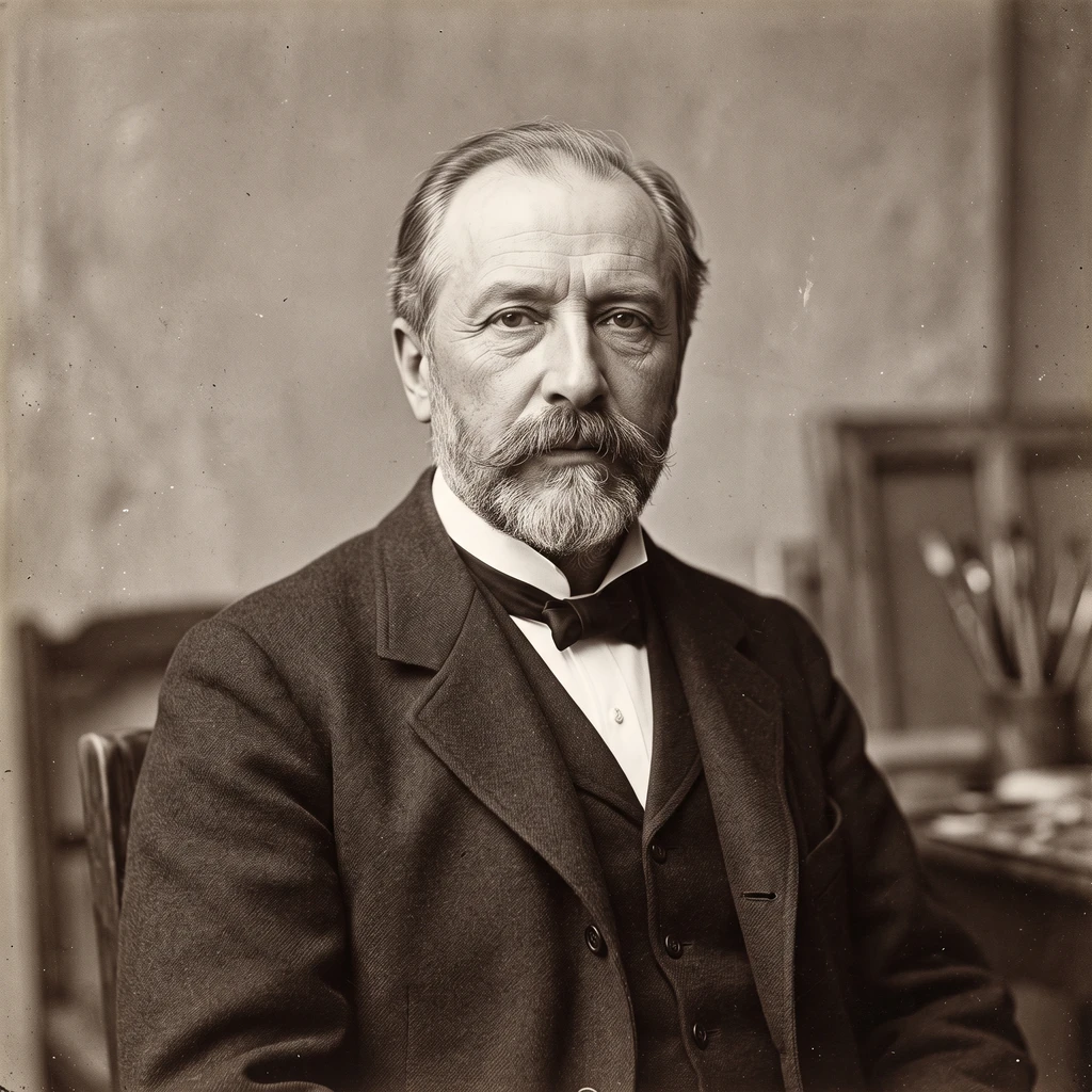 Portrait of Adolphe Yvon