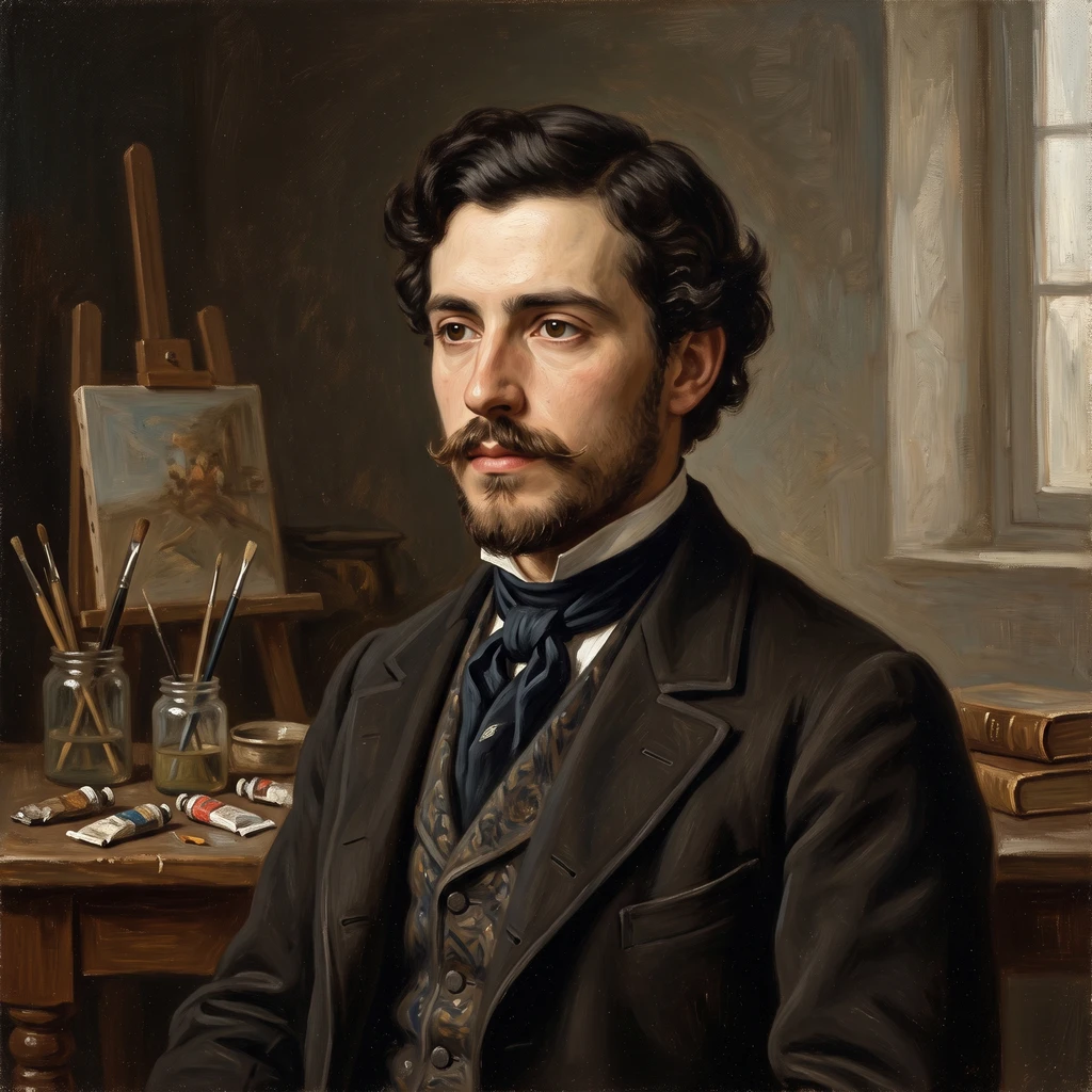 Portrait of Eduardo Zamacois Y Zabala