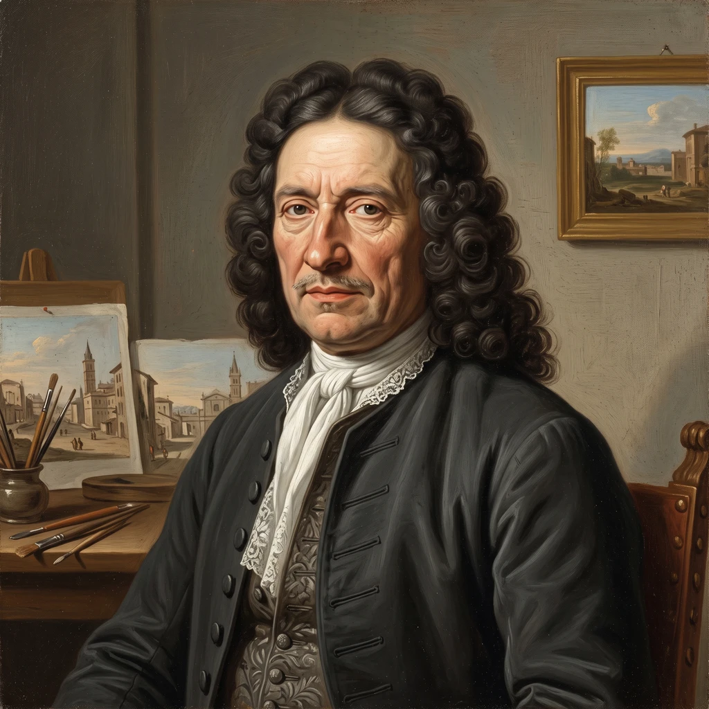 Portrait of Caspar Andriaans van Wittel