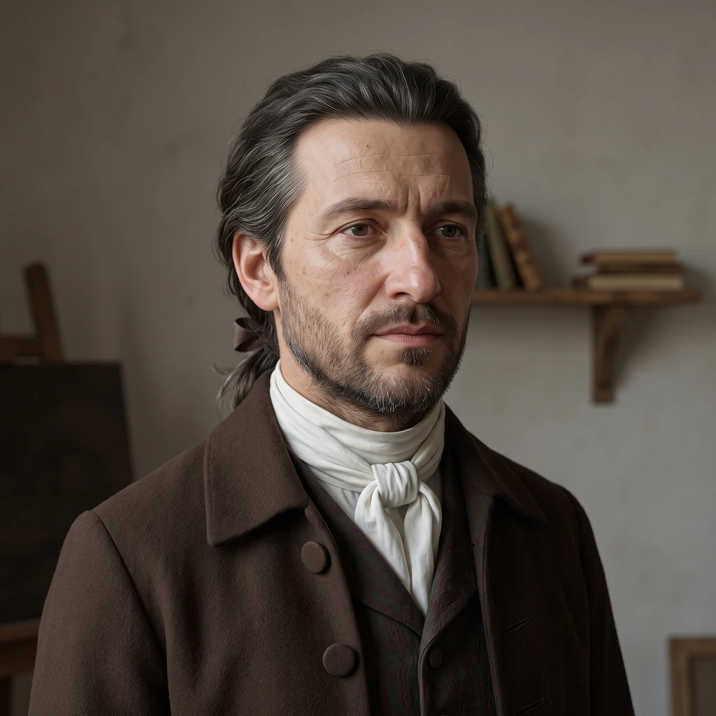 Portrait of József Dorffmeister