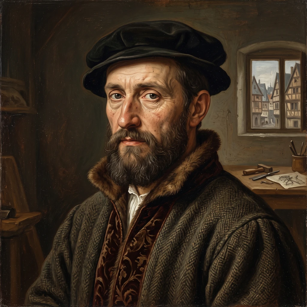 Portrait of Anton von Worms Woensam