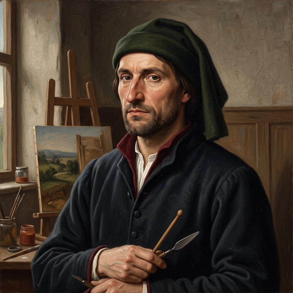 Portrait of Konrad Witz
