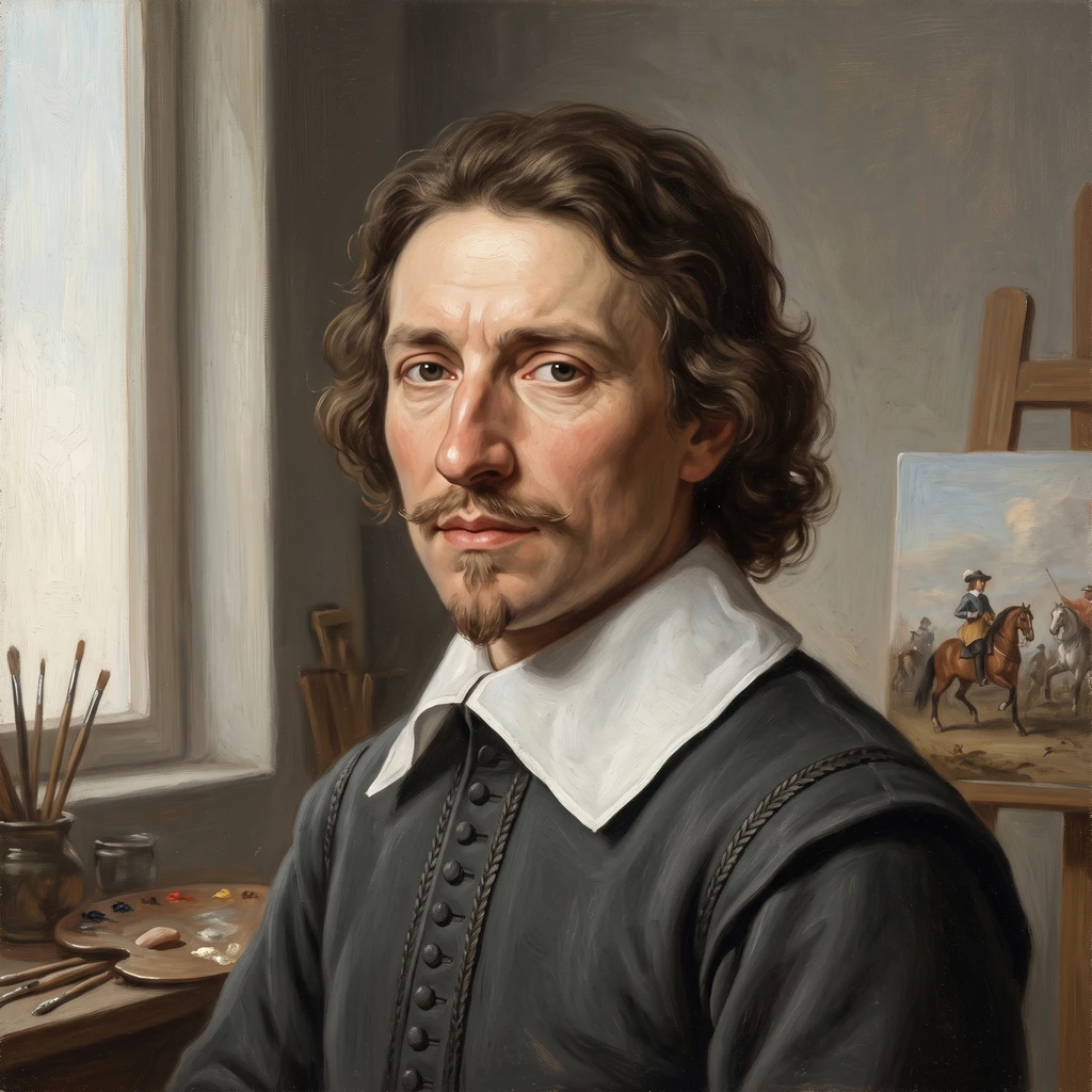 Portrait of Philips Wouwerman