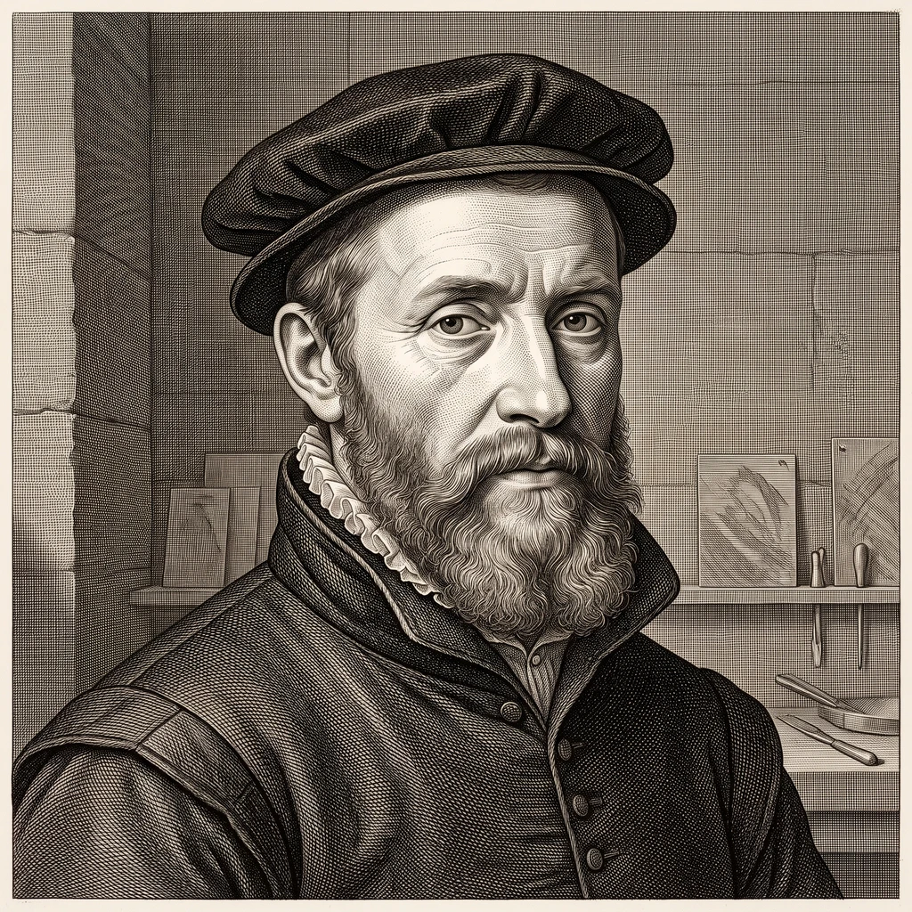 Portrait of Jost Amman