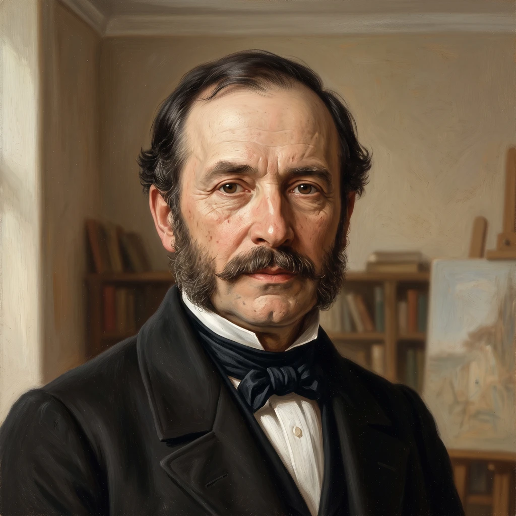 Portrait of Friedrich von Amerling
