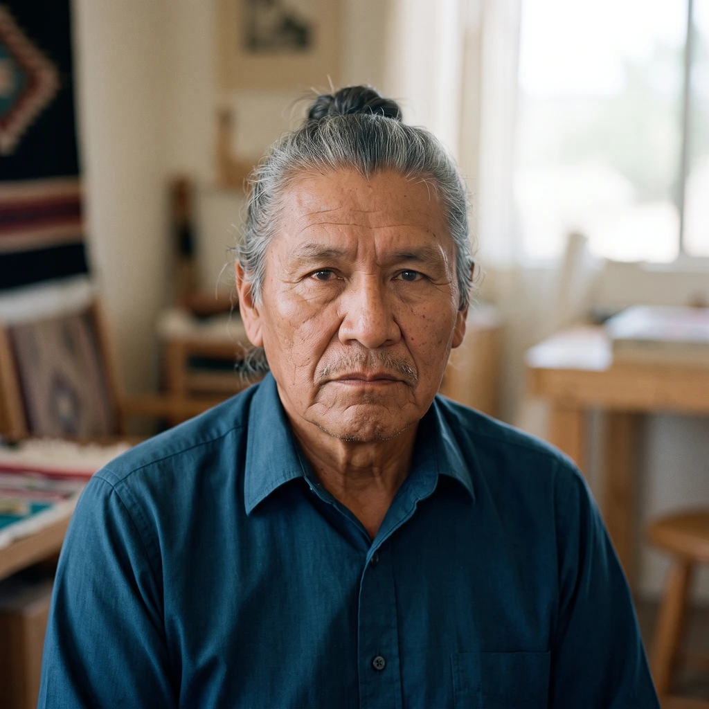 Portrait of Andy Tsihnahjinnie