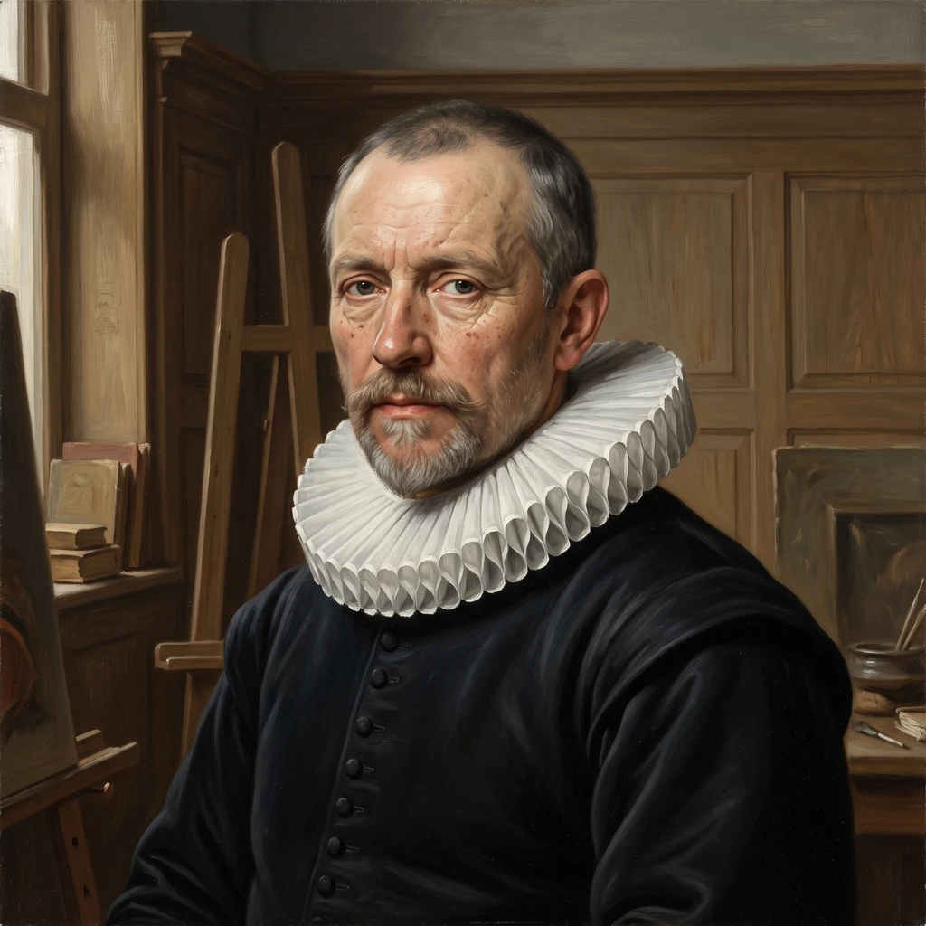 Portrait of Floris Claesz van Dijck