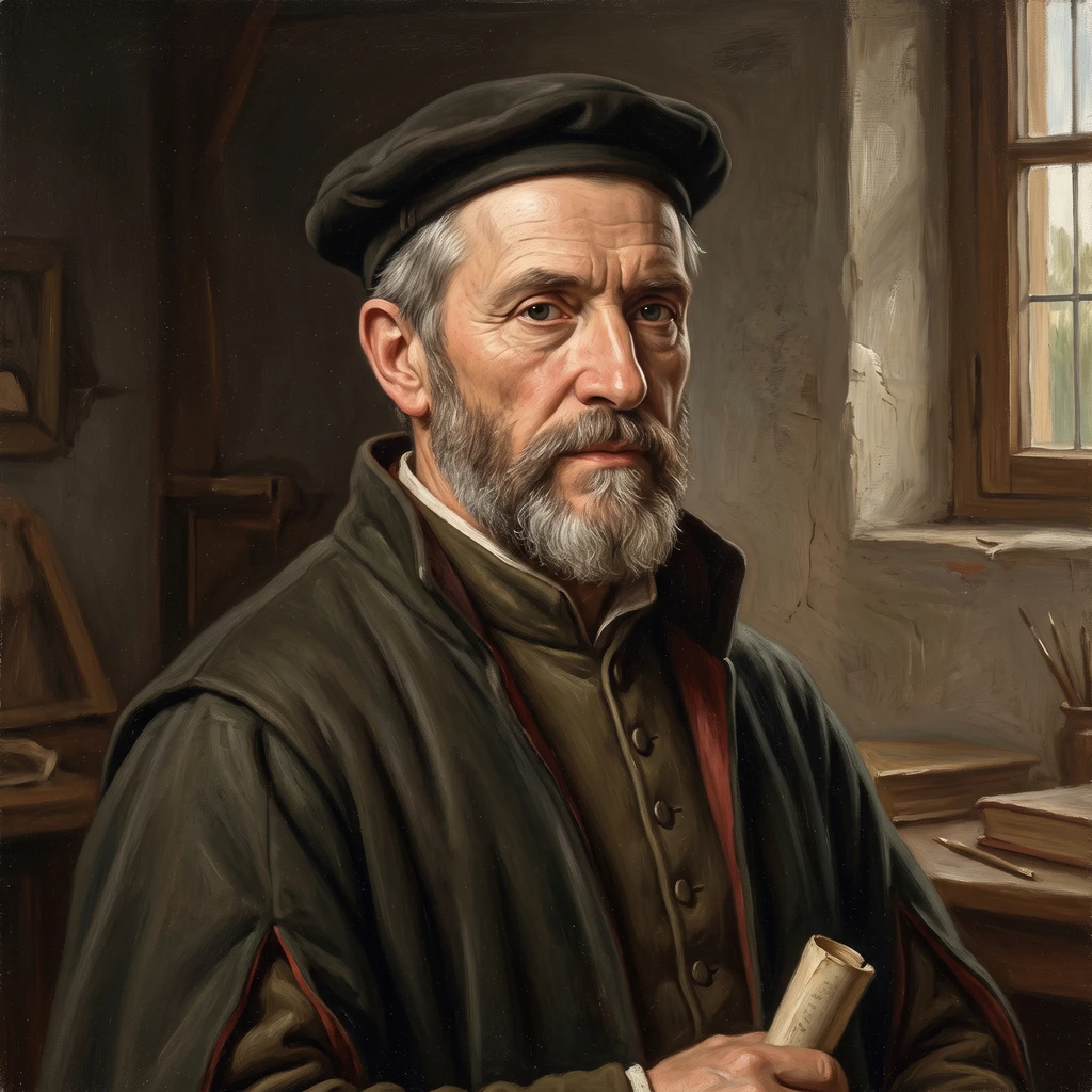 Portrait of Goswijn van der Weyden
