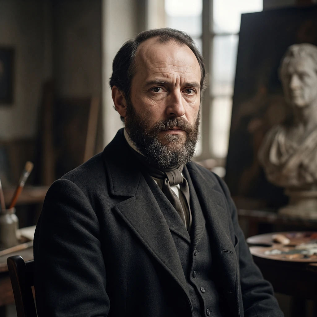 Portrait of Antoine Wiertz