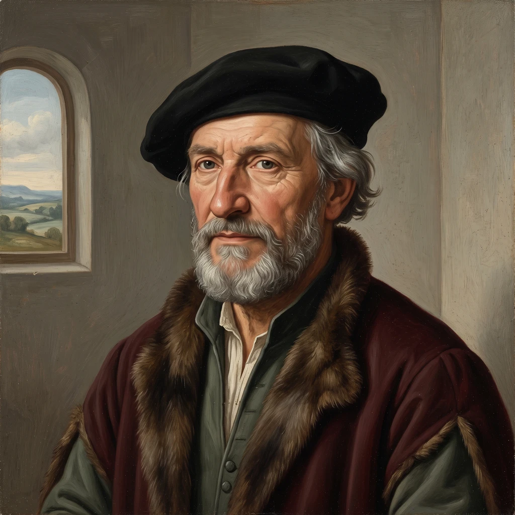 Portrait of Rueland the Younger Frueauf